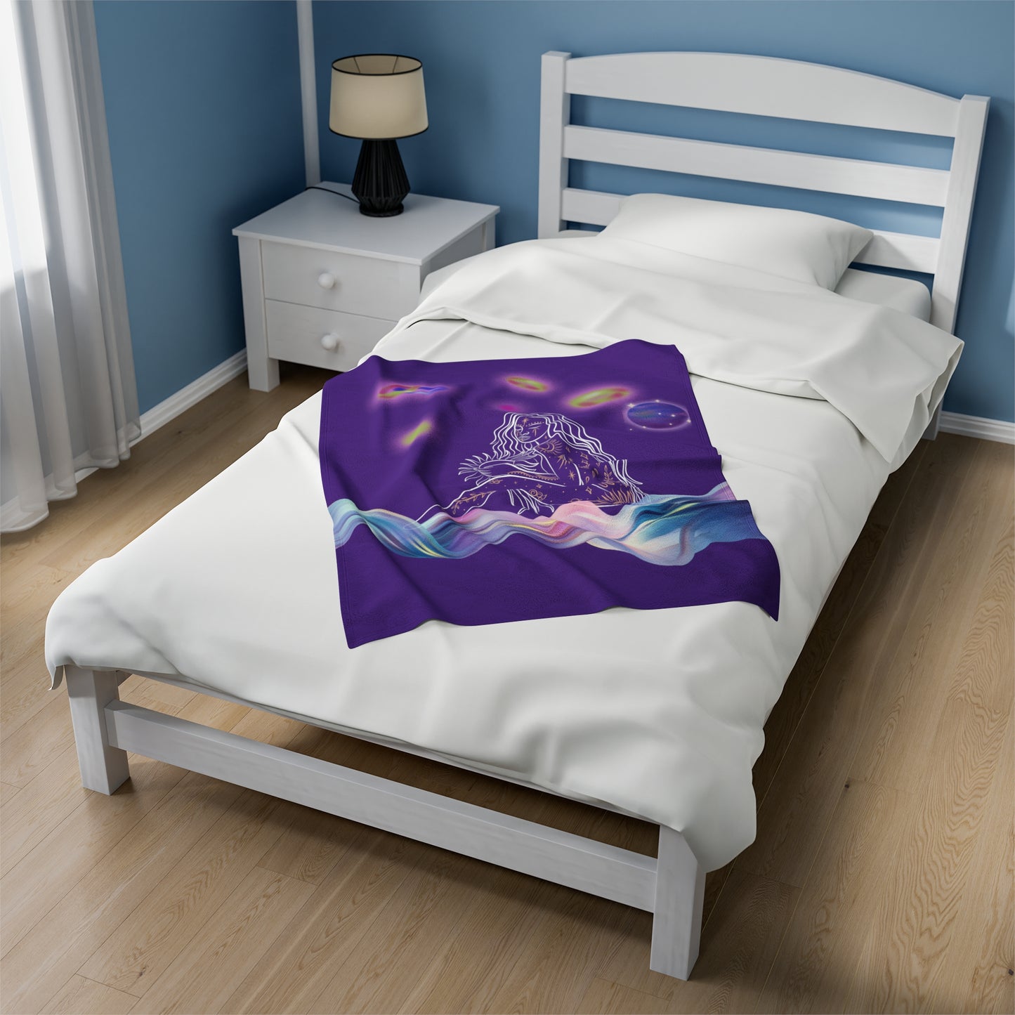 Stardust Lady Plush Blanket