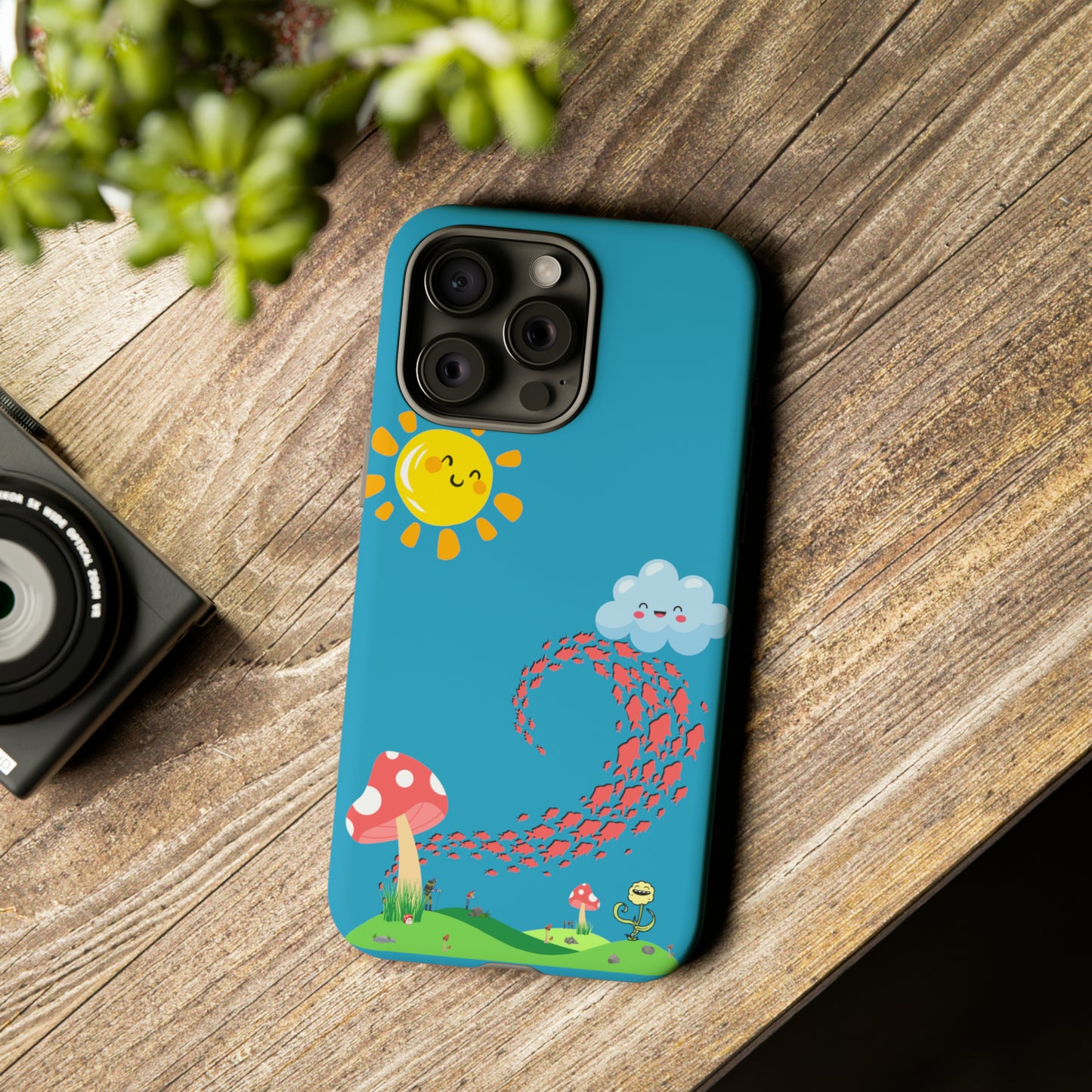 Mushroom Hills Phone Case