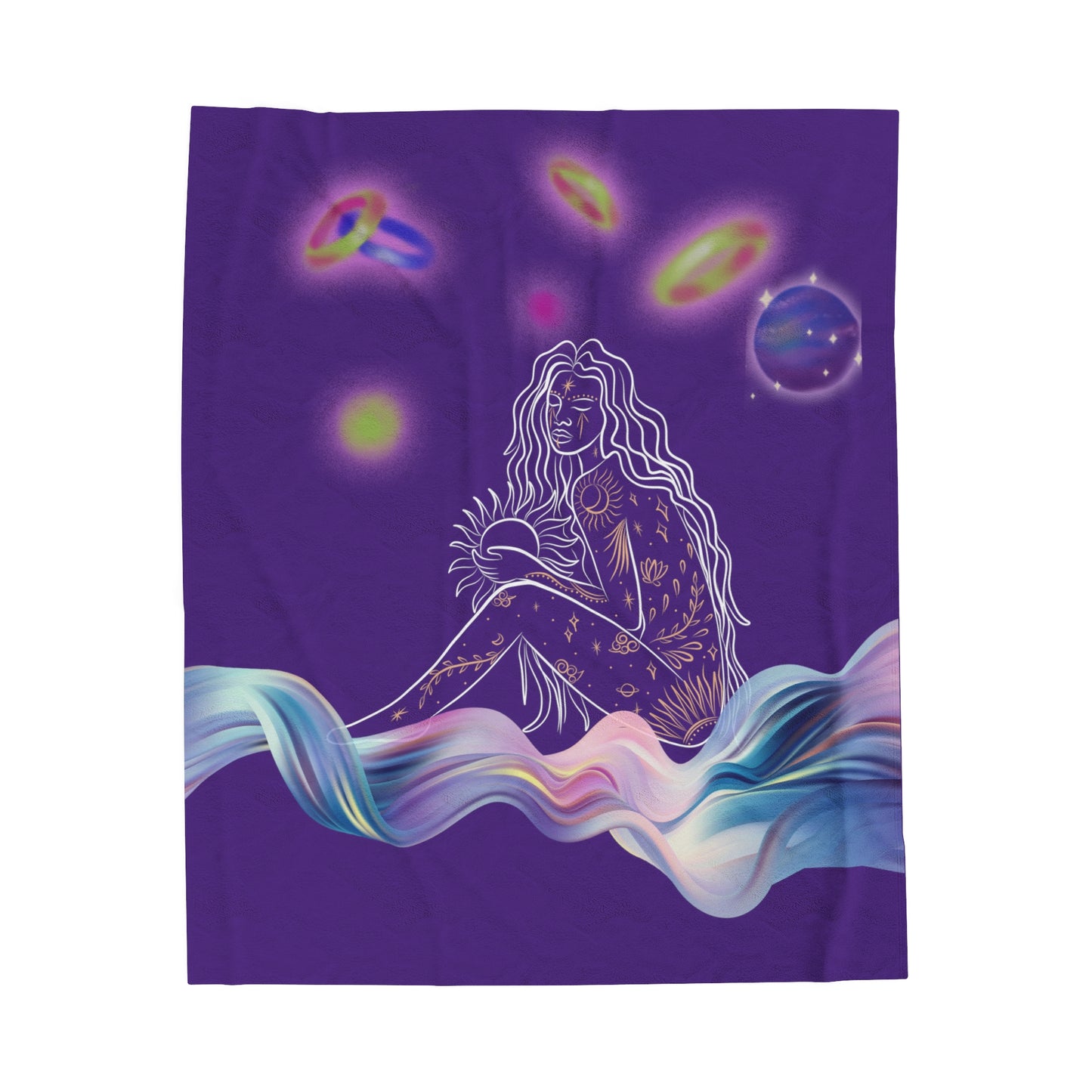 Stardust Lady Plush Blanket