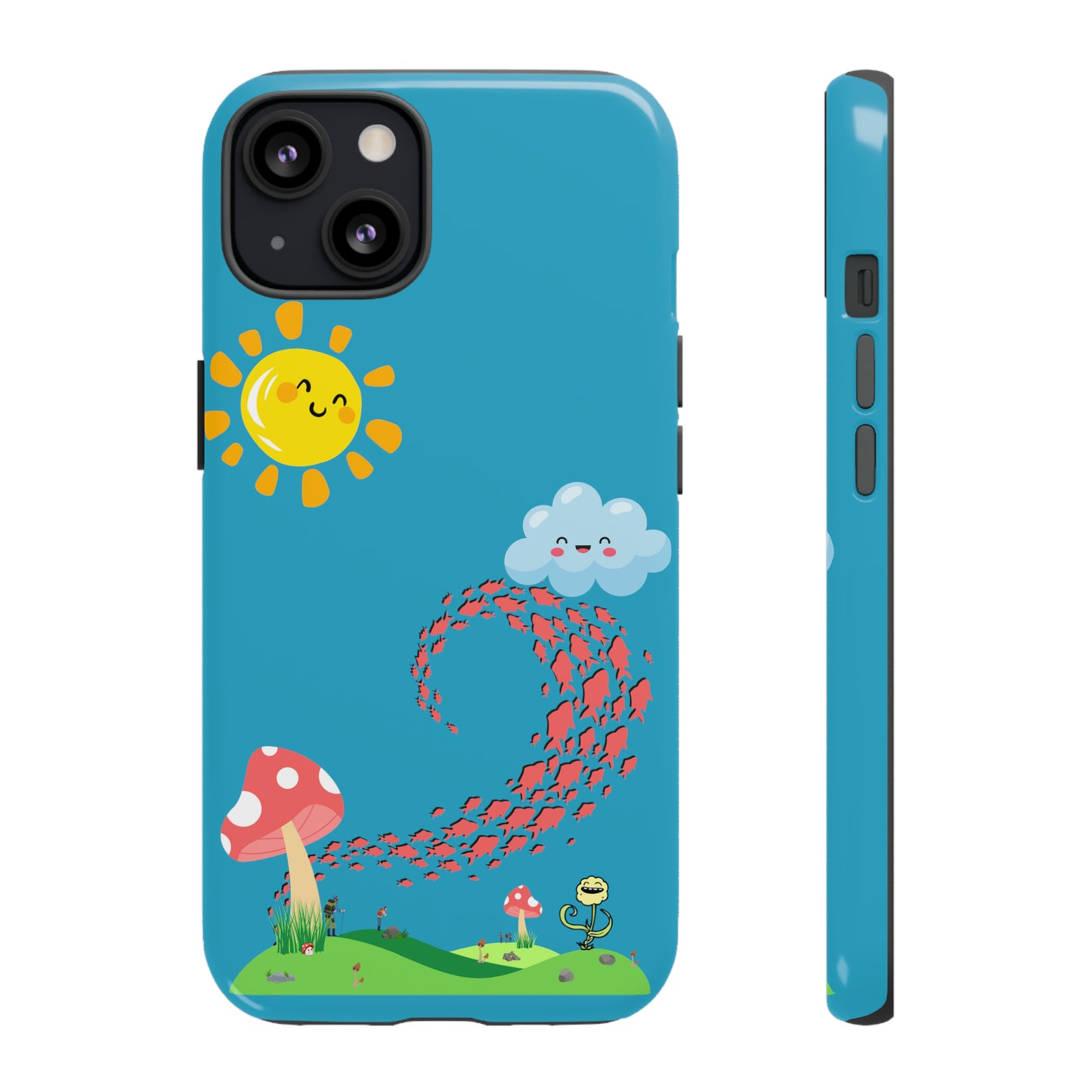 Mushroom Hills Phone Case