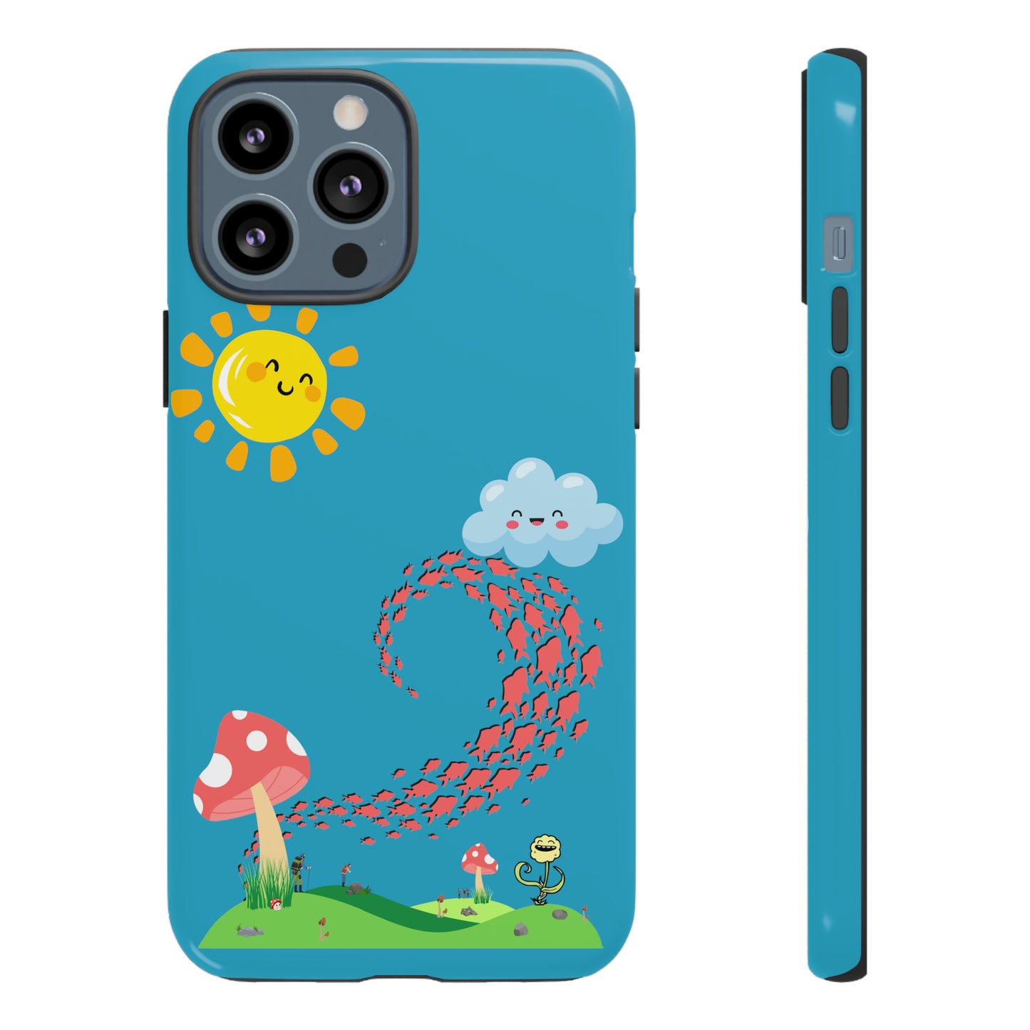 Mushroom Hills Phone Case