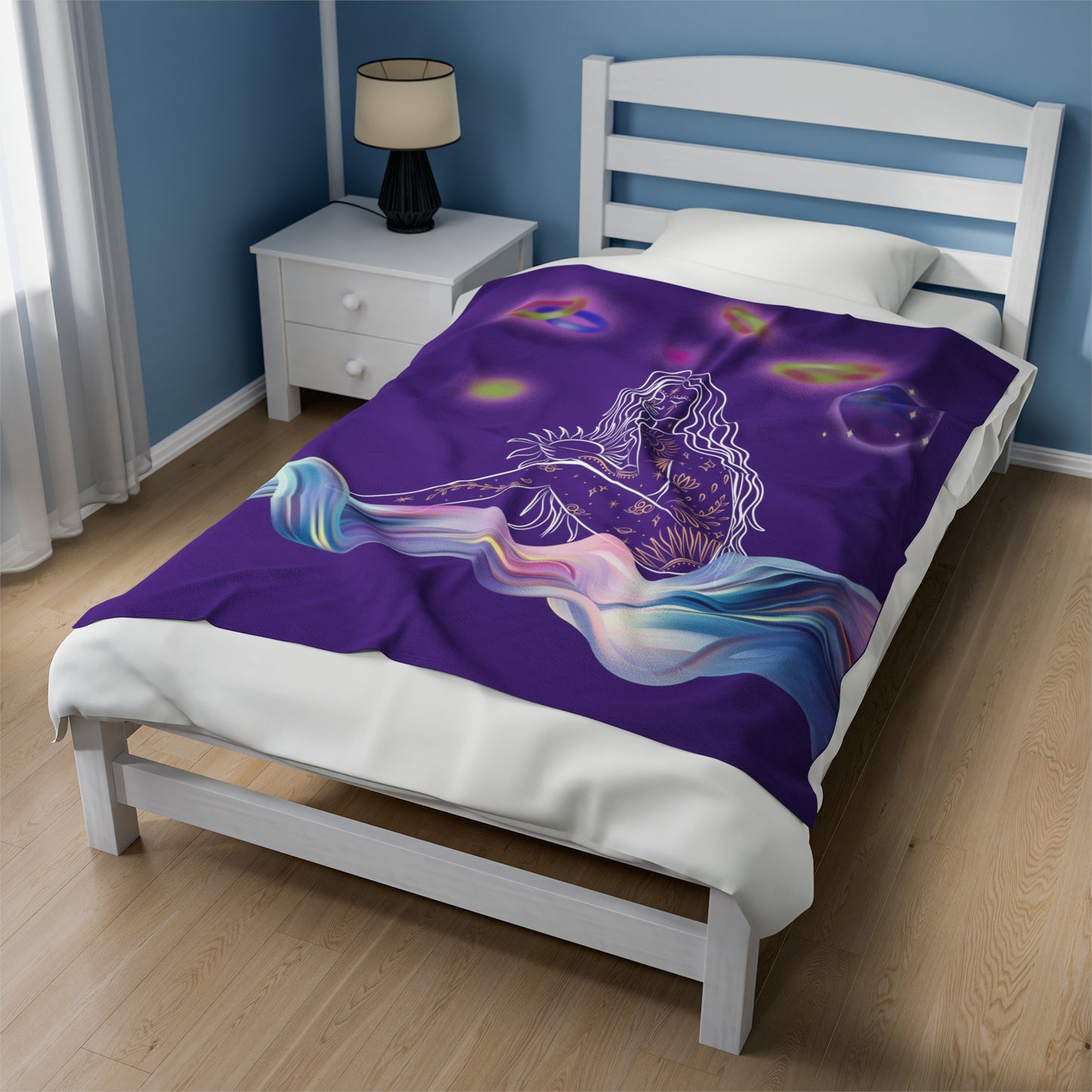 Stardust Lady Plush Blanket