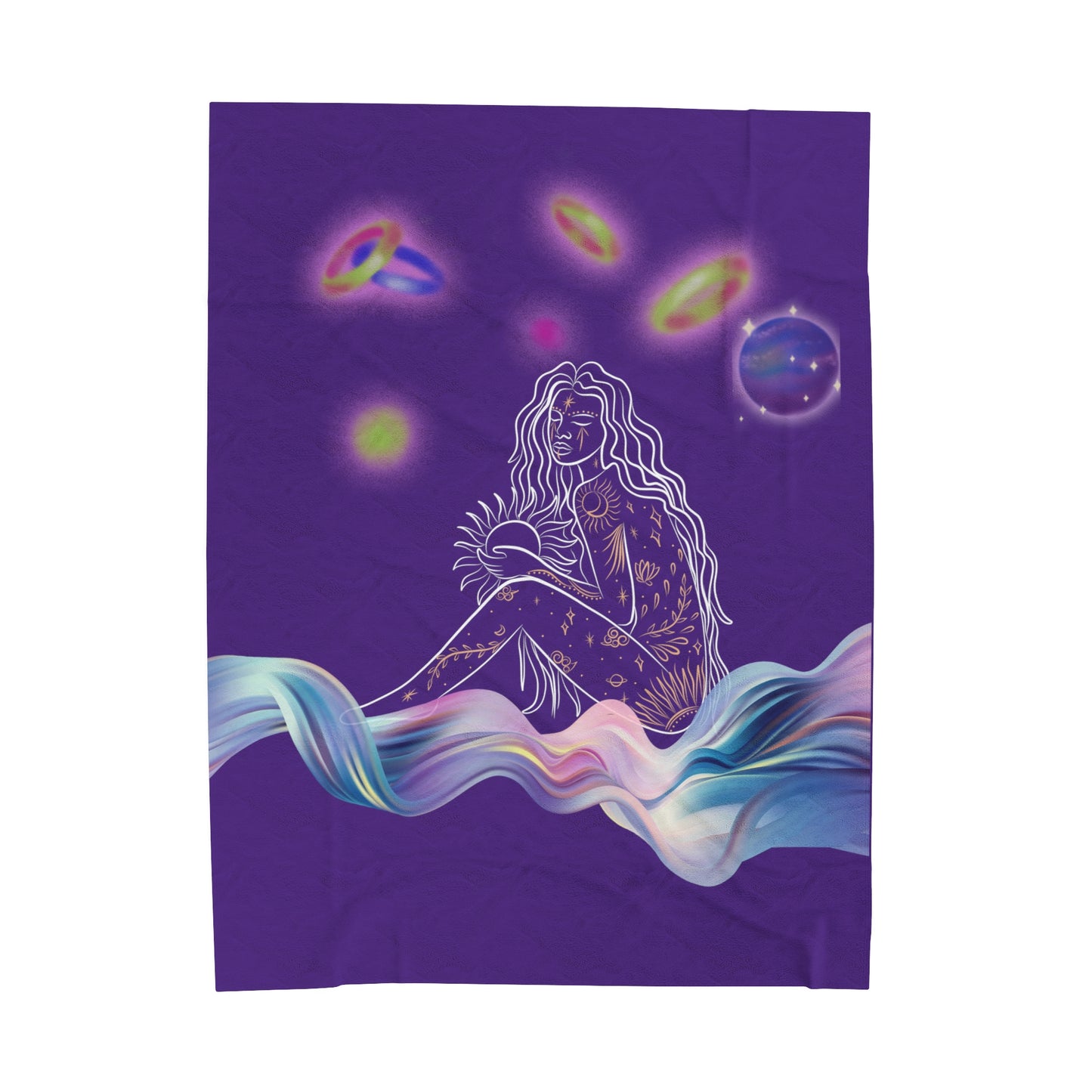 Stardust Lady Plush Blanket